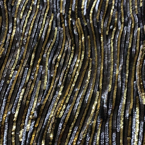 Eight Sixty Open Back liquid sequin cocktail dress - Picture 3 of 4